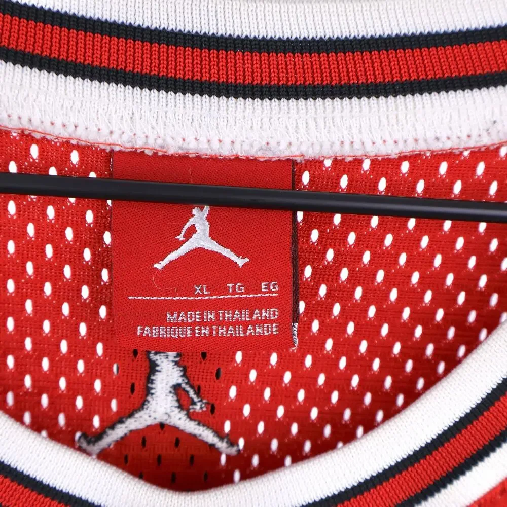 Vintage Michael Jordan #23 Red‎ Mesh Basketball Jersey Mens XL Jumpman Y2K